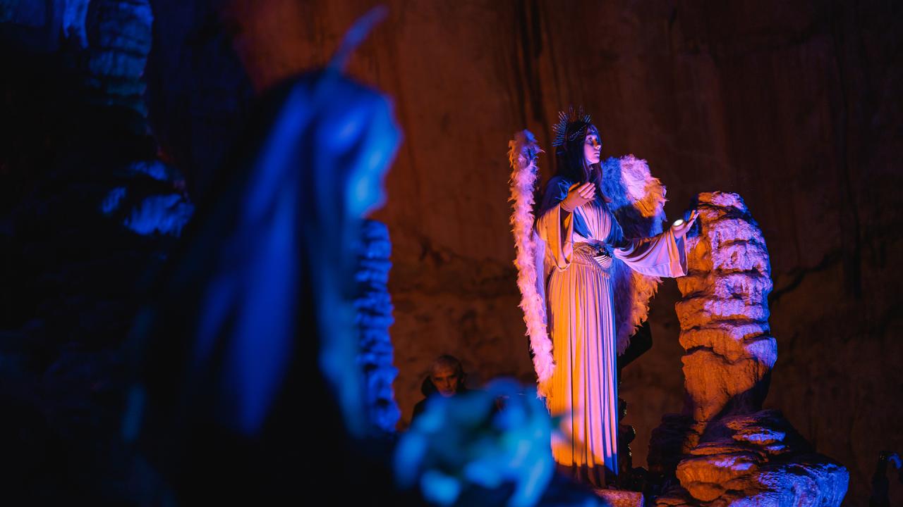11 Living Nativity in Postojna Cave Slovenia. Photo Z. Intihar M. Ocko