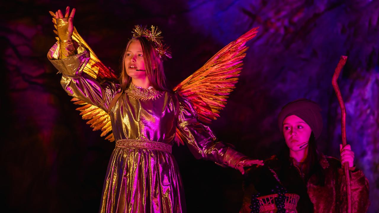 20 Anabela Kosanovic Living Nativity in Postojna Cave Slovenia. Photo Z. Intihar M. Ocko