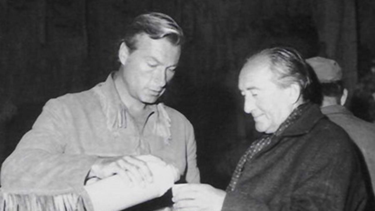 05 Lex Barker and Harald Reinl