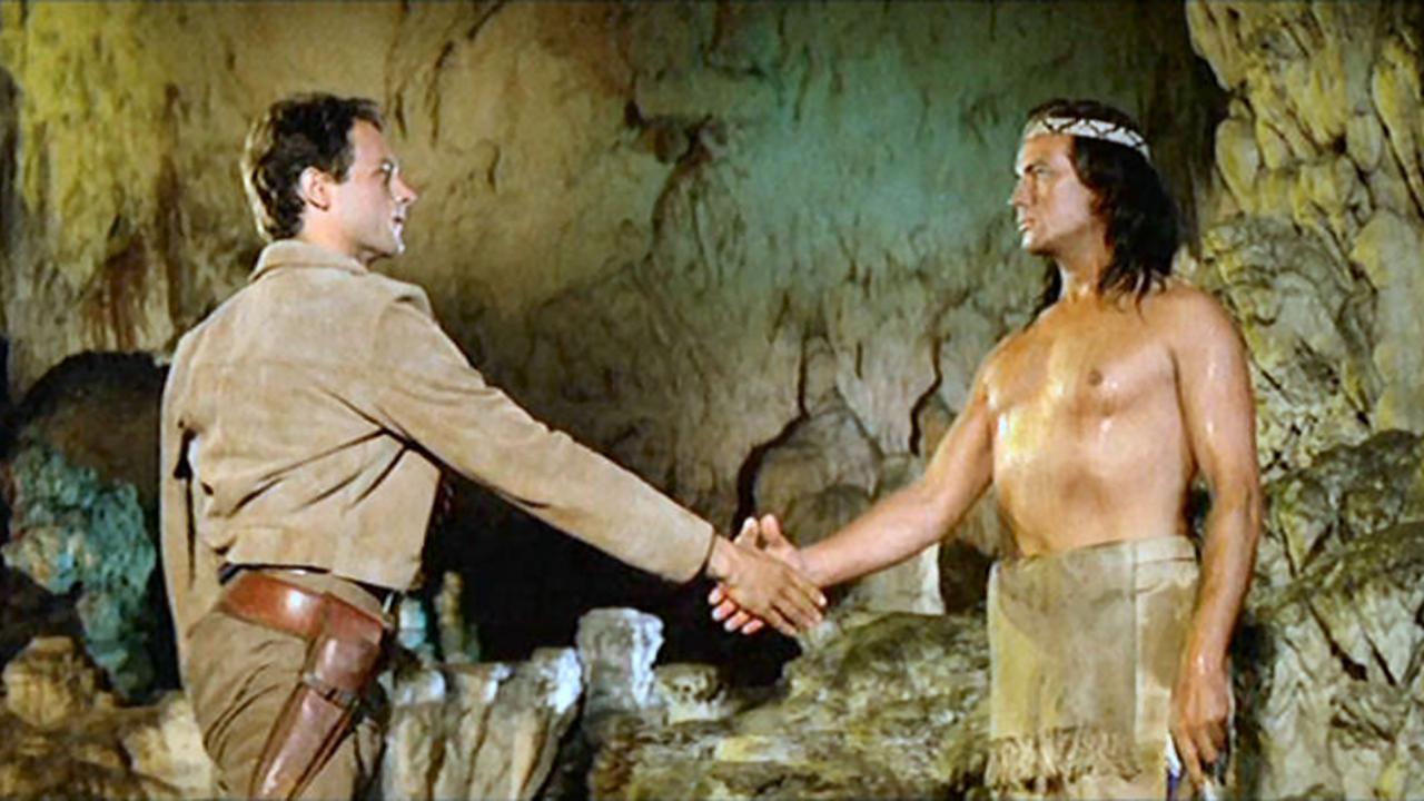 13 Igralci Winnetouja so se s snemanjem v Postojnski jami zapisali v zgodovino filma.