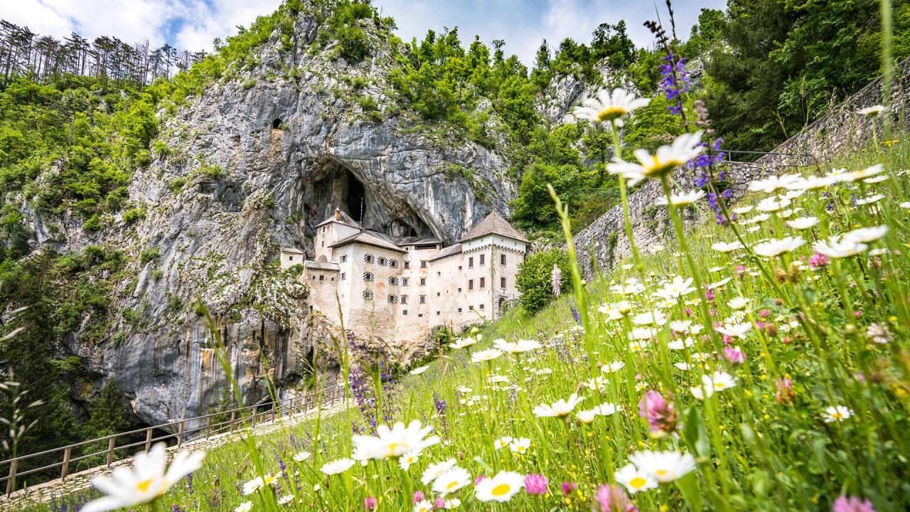 06 Predjama Castle summer