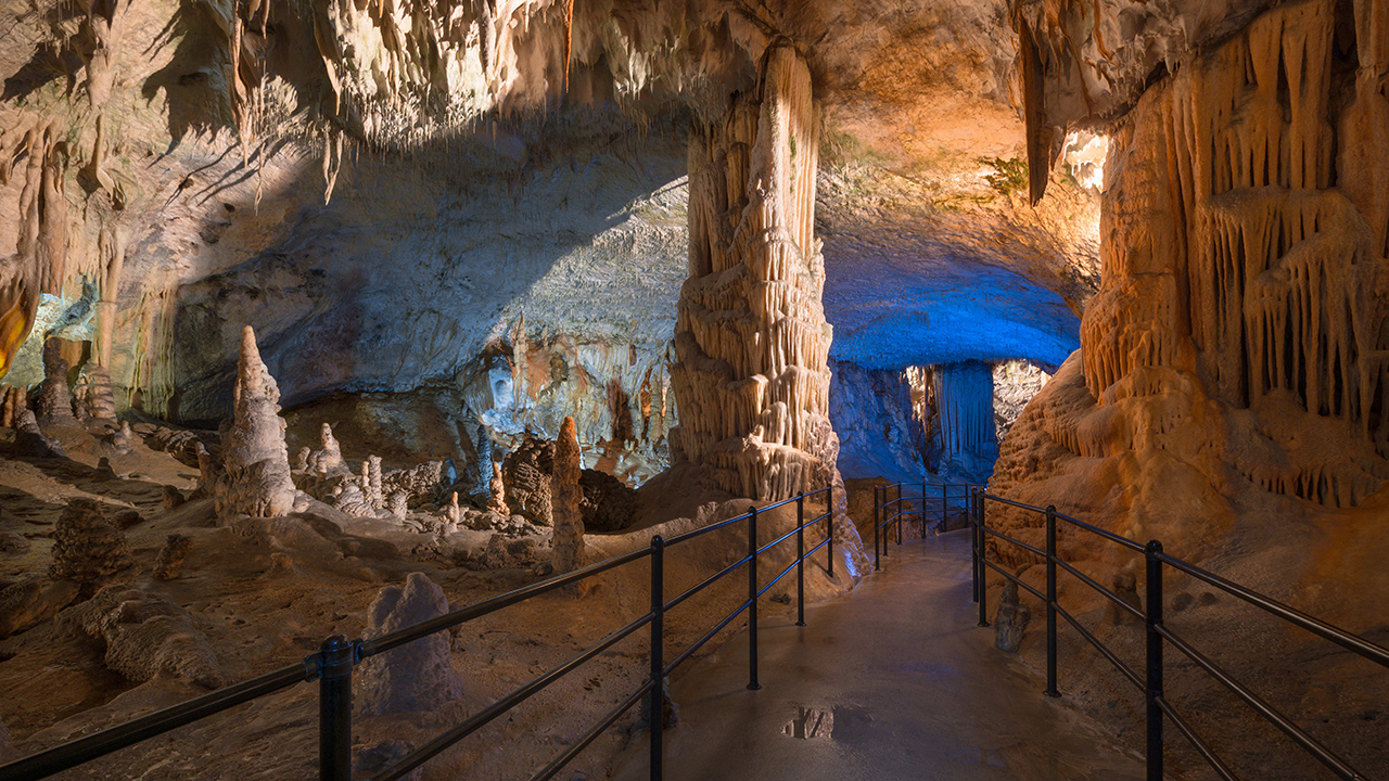 05 Collum in the White Hall of Postojna Cave in Slovenia. Photo Iztok Medja.